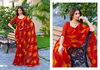Priyanka By Kiyra Georgette Printed Ladies Daily Wear Saree Wholesale Market In Surat